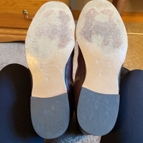 Coach Monique tall leather boots - Picture 5 of 6